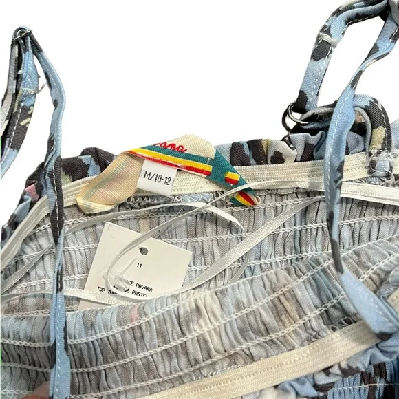 Vintage Havana***Animal Print Scrunched Top***Size 10/12***$88 - Picture 3 of 3